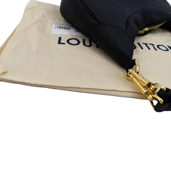 Louis Vuitton Black Monogram Empreinte Bagatelle – Savonches