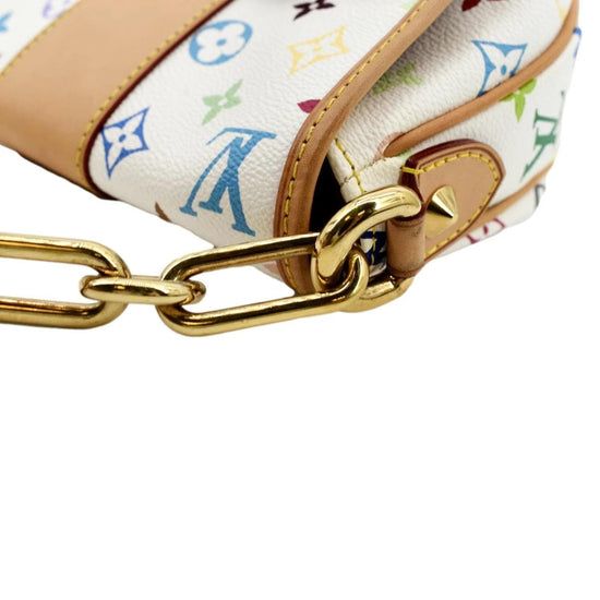 LOUIS VUITTON Monogram Multicolor Patti White 83816