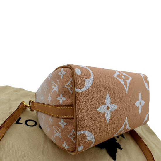 Louis Vuitton Limited Edition Brume Monogram Giant Canvas by The Pool Speedy Bandouliere 25 Bag