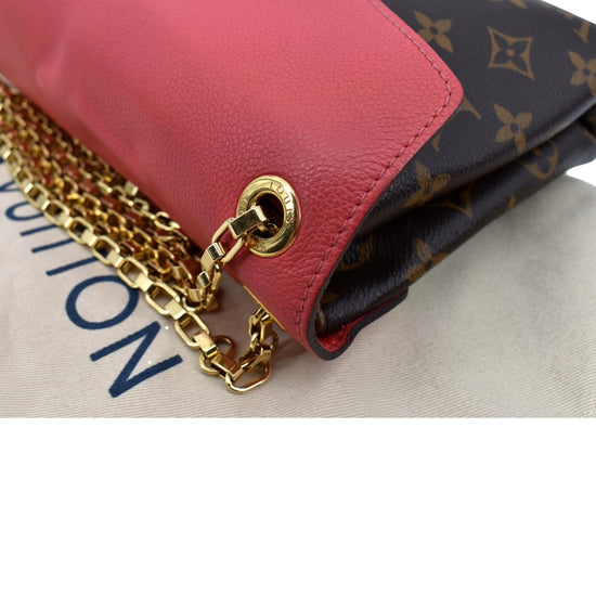 LOUIS VUITTON Pallas Chain Monogram Canvas Crossbody Bag-US