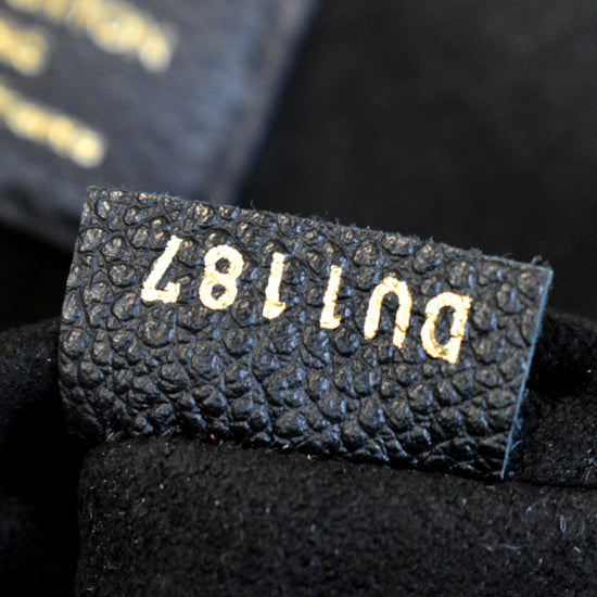 Louis Vuitton BLACK Monogram Empreinte Junot Crossbody Shoulder