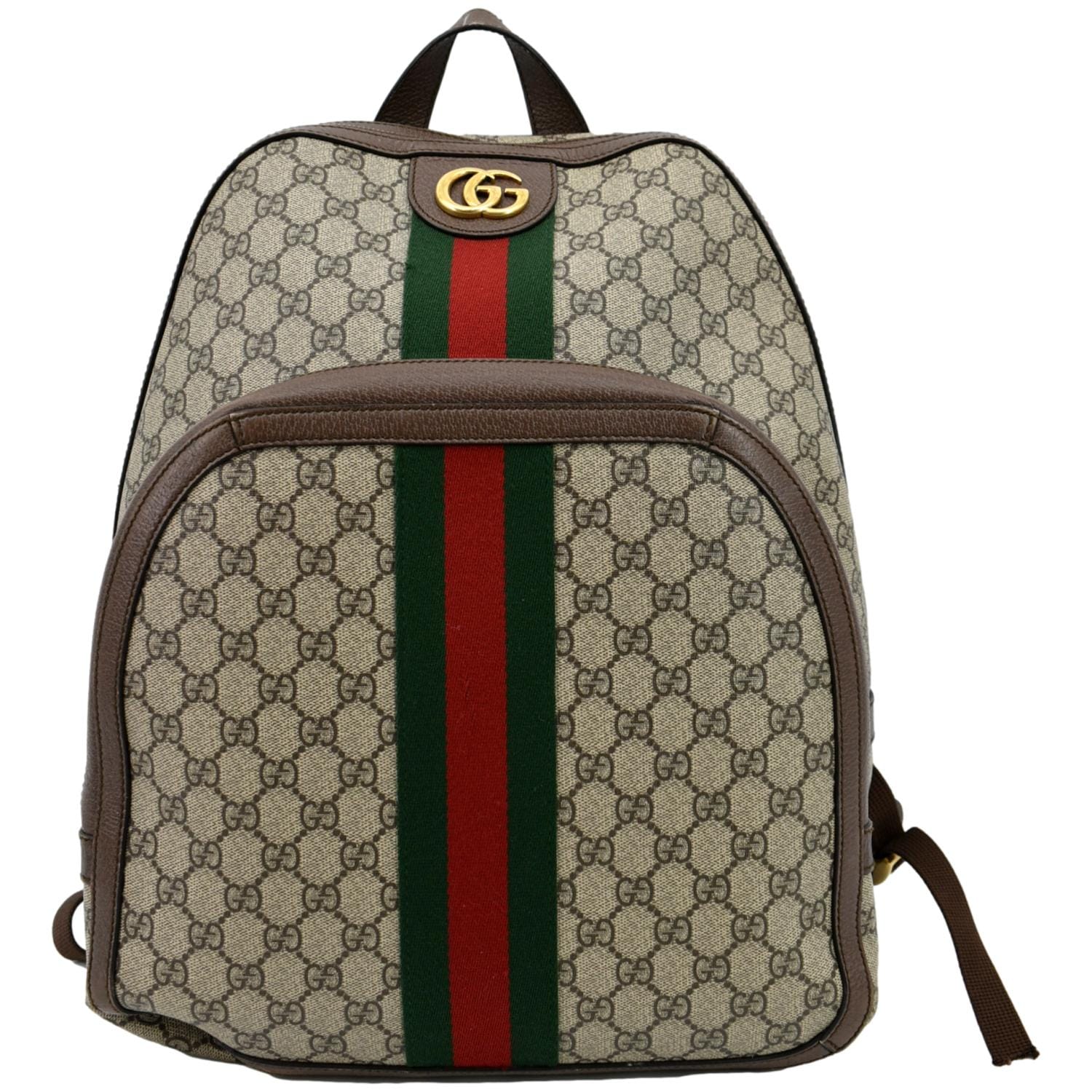 Gucci Backpack Medium GG Supreme Canvas Beige/Ebony