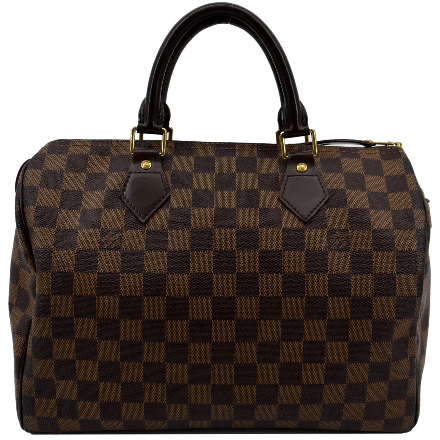 Louis Vuitton Speedy 30 Damier Ebene Shoulder Bag