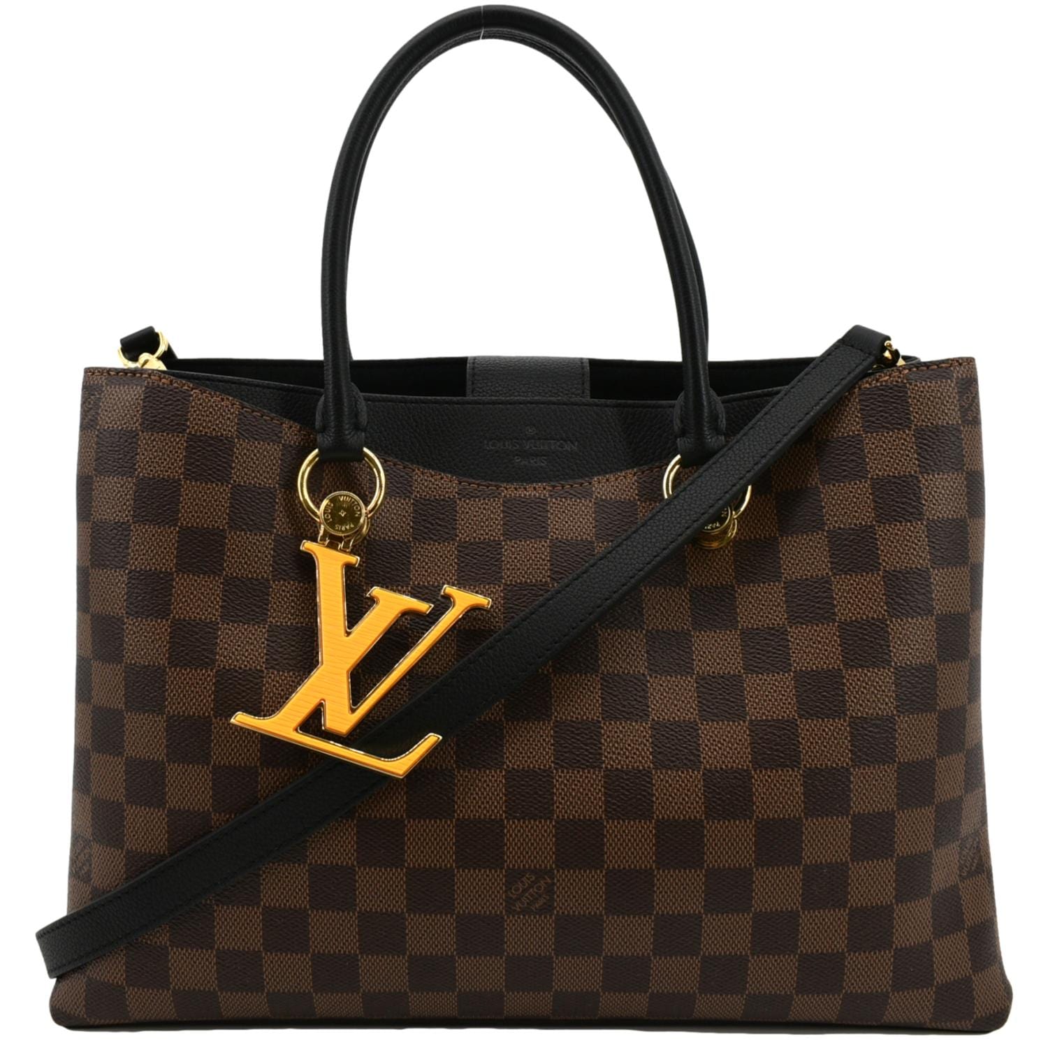 LOUIS VUITTON Damier Ebene LV Riverside Black 1214614