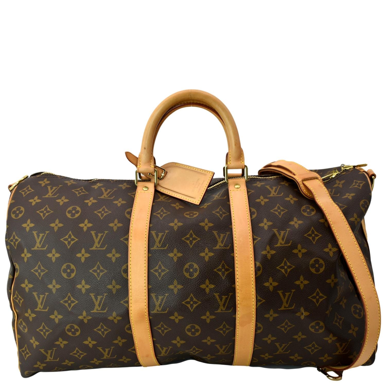 Louis Vuitton Keepall Bandouliere 50 Browns Monogram in 2023
