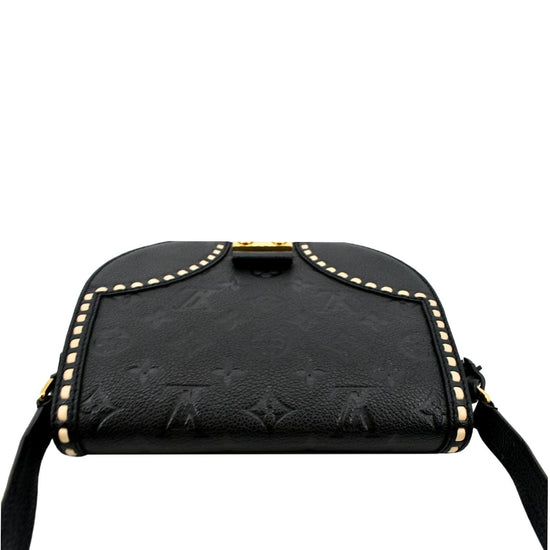 Louis Vuitton Black Monogram Empreinte Leather Junot Bag - Yoogi's