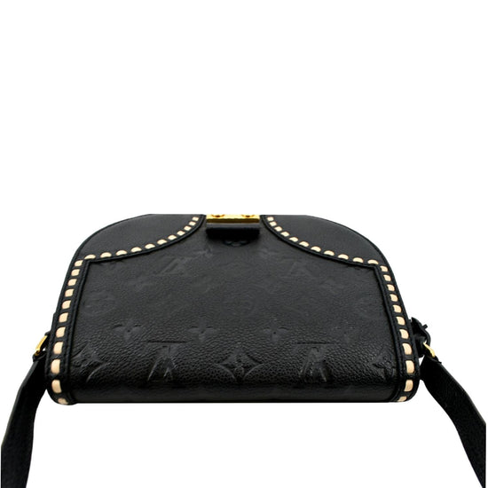 Louis Vuitton BLACK Monogram Empreinte Junot Crossbody Shoulder