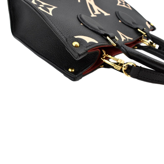 LOUIS VUITTON Handbag M45659 On the Go PM bicolor Monogram Empreinte B –