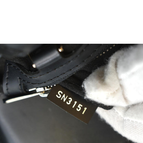 AUTH LOUIS VUITTON MIRABEAU PM BAG M40462 - Black Epi Leather
