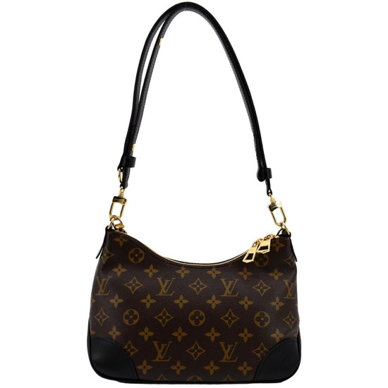 Boulogne leather handbag Louis Vuitton Brown in Leather - 28100879