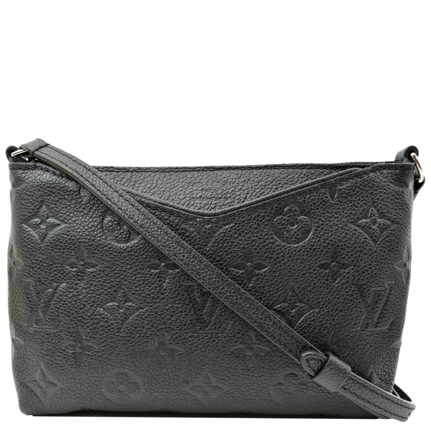 Pallas leather crossbody bag Louis Vuitton Black in Leather - 18498604