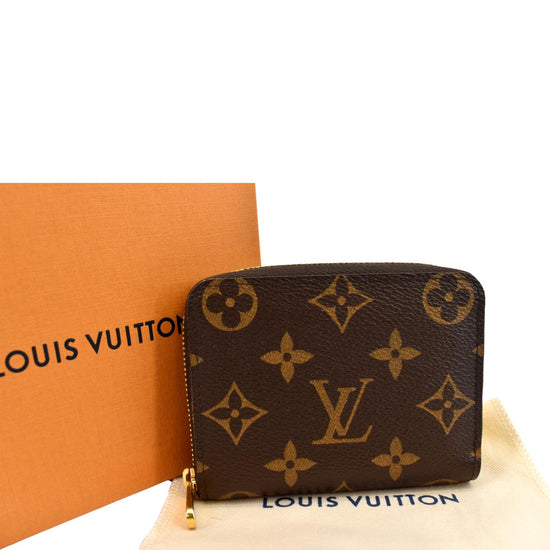Louis Vuitton Zippy Coin Purse Monogram Patches Brown Multicolor