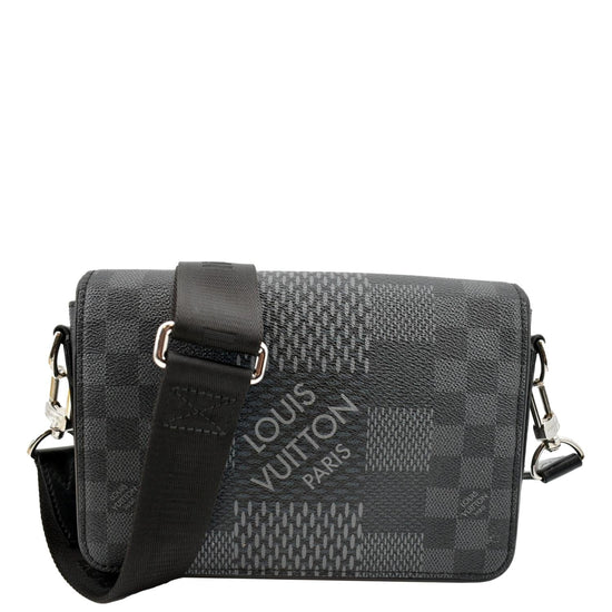 Louis Damier Graphite 3D Studio Messenger N50013 Clutch Lv men's bag