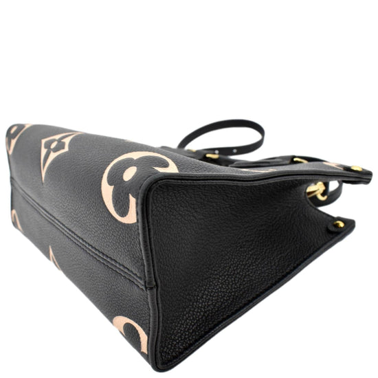 Authent!c Grade  Bicolor Monogram Empreinte Onthego PM Black