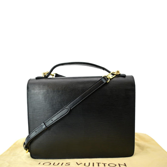 LOUIS VUITTON Epi Monceau Black – ALB