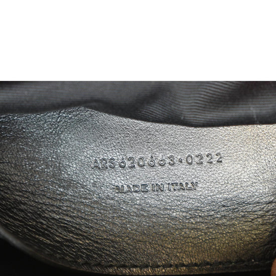 Yves Saint Laurent Grey Pebbled Leather West Hollywood Small Shoulder Bag