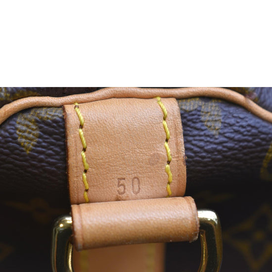 LOUIS VUITTON Keepall Bag in Brown Canvas - 100222 Cloth ref