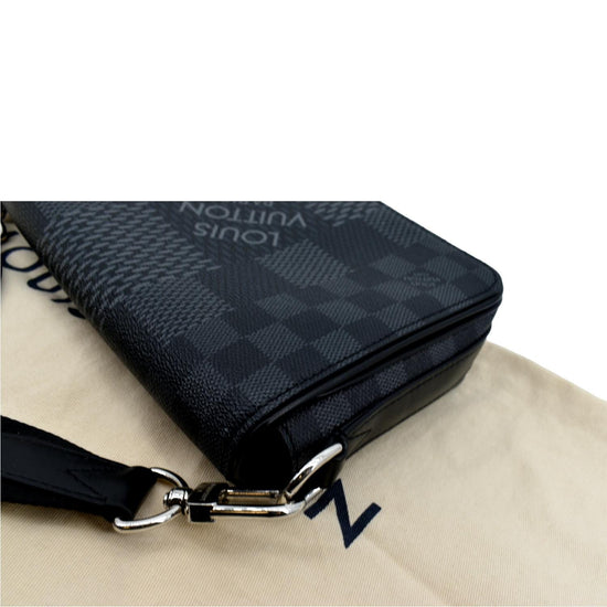 Louis Vuitton 2021 pre-owned Damier Graphite Studio Messenger Bag - Farfetch