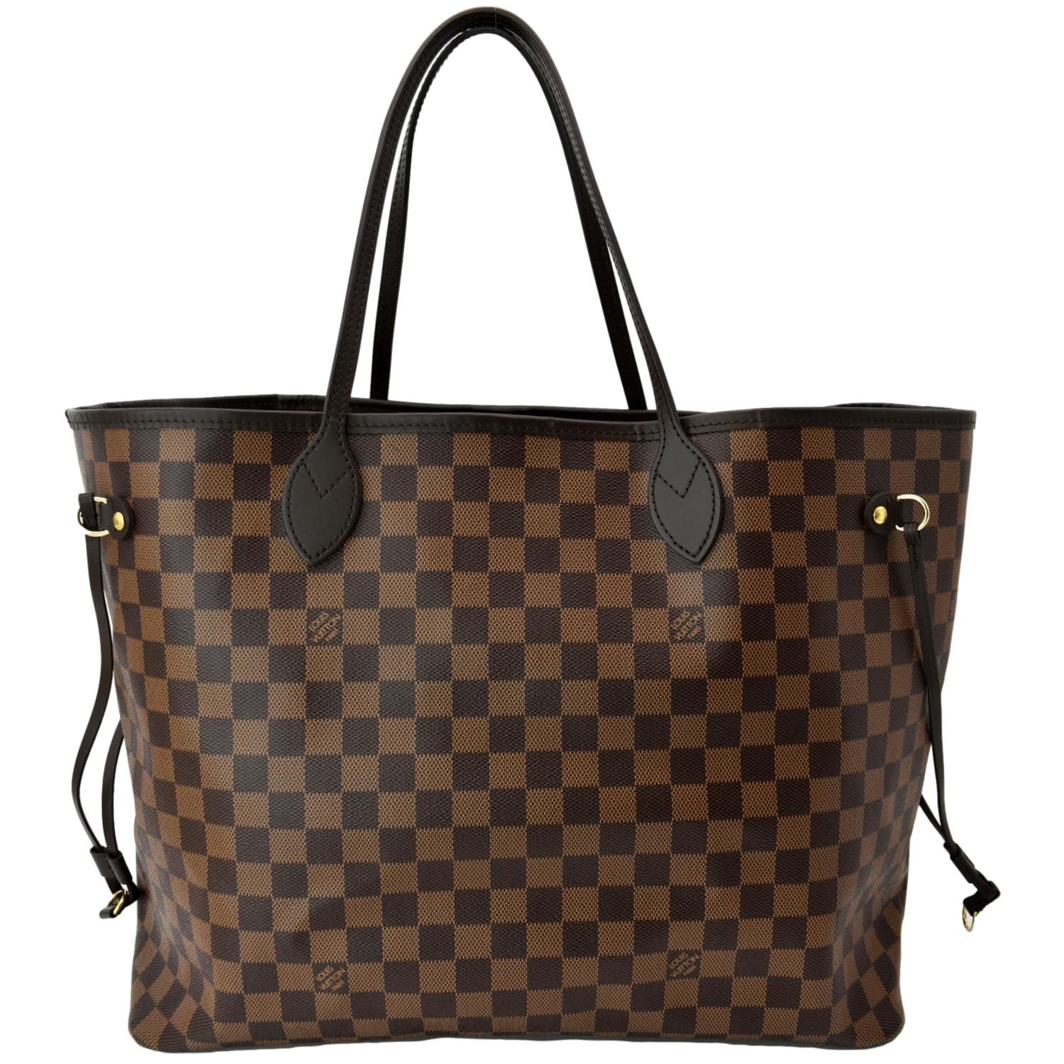 Louis Vuitton Damier Ebene Neverfull Bag GM Brown