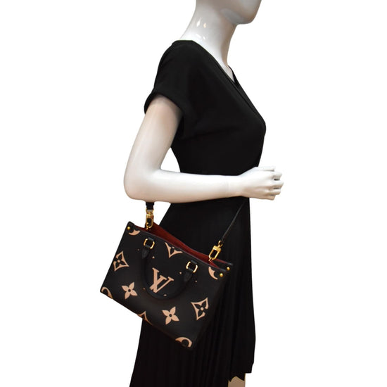 Onthego GM - Bicolour Black Beige - Women - Handbags - Shoulder And Cross  Body Bags - Louis Vuitt… in 2023