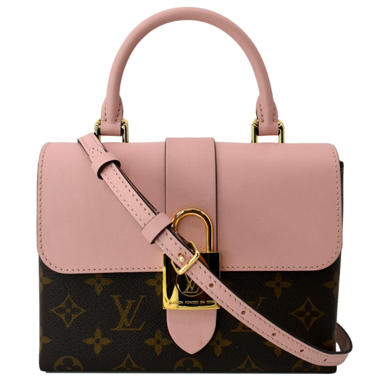 Louis Vuitton Locky Handbag Monogram Canvas with Leather BB at 1stDibs