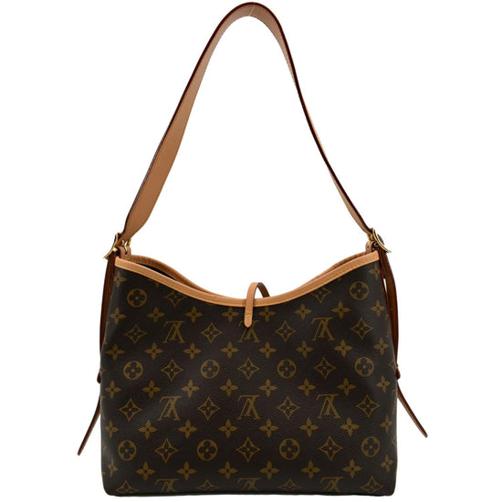 CarryAll PM Bag - Luxury Monogram Canvas Brown