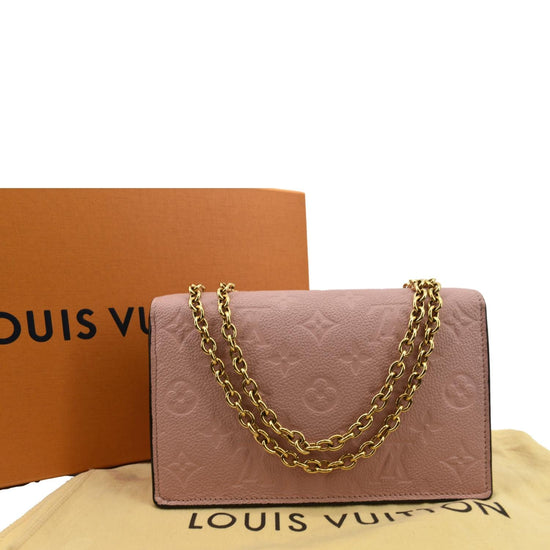 Louis Vuitton Empreinte Vavin Chain Wallet - Blue Crossbody Bags