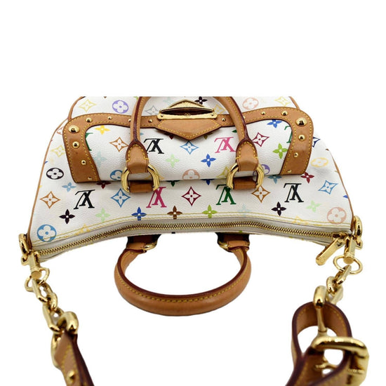 Rita leather handbag Louis Vuitton Multicolour in Leather - 23887036