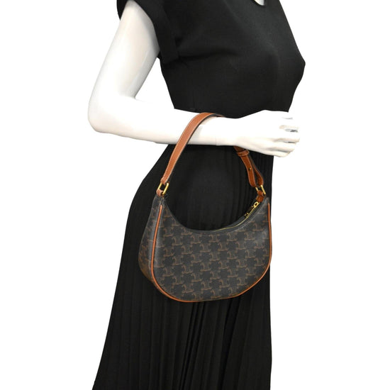 Ava cloth handbag Celine Brown in Cloth - 36197613