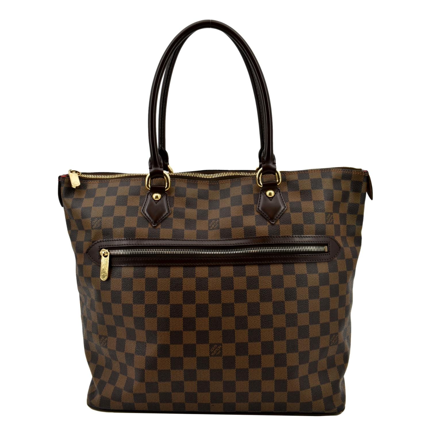 Authentic Louis Vuitton Damier Azur Saleya GM Bag  How to Spot Authentic  Saleya and What Can Fit? 