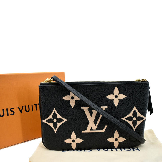 Louis Vuitton Double Zip Pochette Monogram Empreinte Giant Multicolor