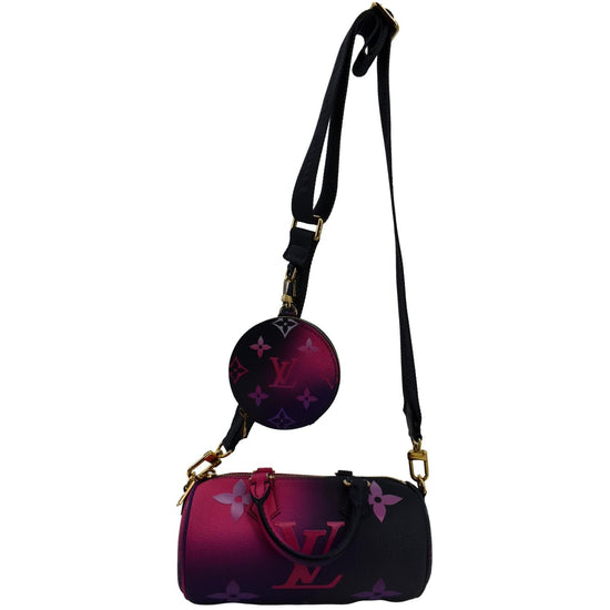 Louis Vuitton Papillon BB Midnight Fuchsia in Coated Canvas with