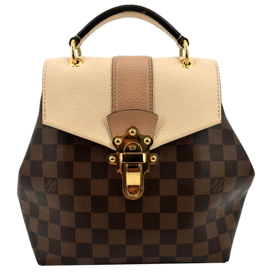 Louis Vuitton 2018 Pre-Owned Damier Ebene Clapton Backpack - Brown for Women