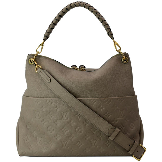 Louis Vuitton Turtledove Monogram Empreinte Leather Maida Hobo Bag -  Yoogi's Closet