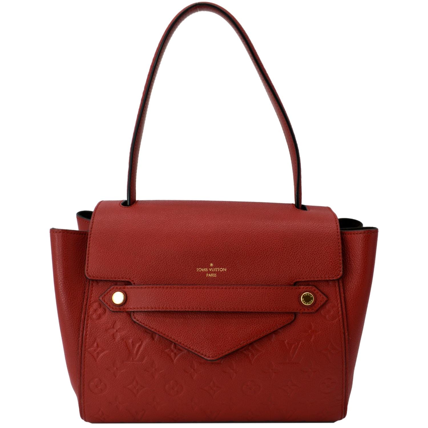Louis Vuitton Trocadéro Leather Shoulder Bag (pre-owned) in Red