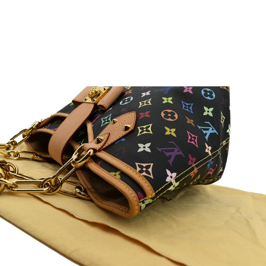 LOUIS VUITTON Monogram Multicolor Annie GM White 100638