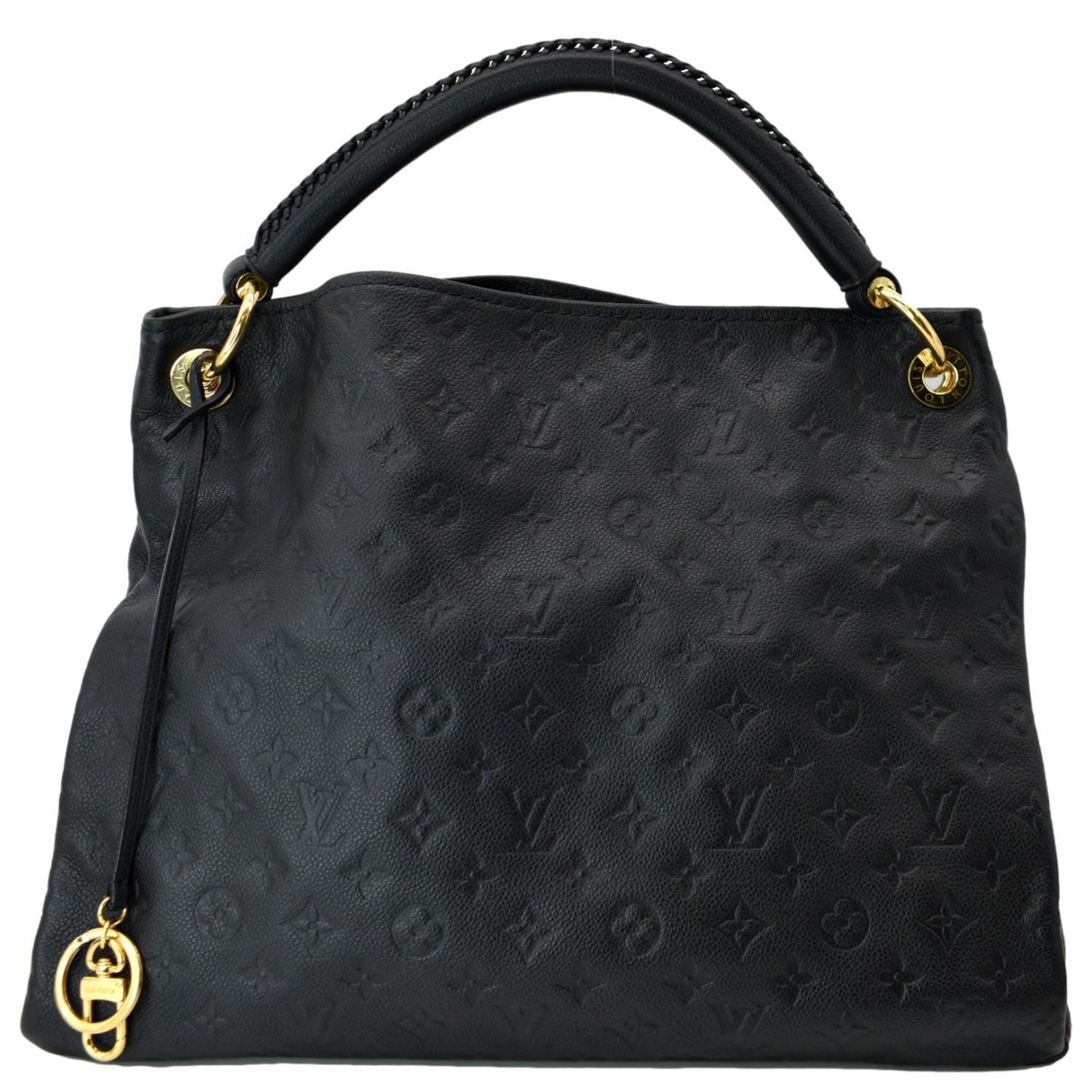 lv black hobo bag