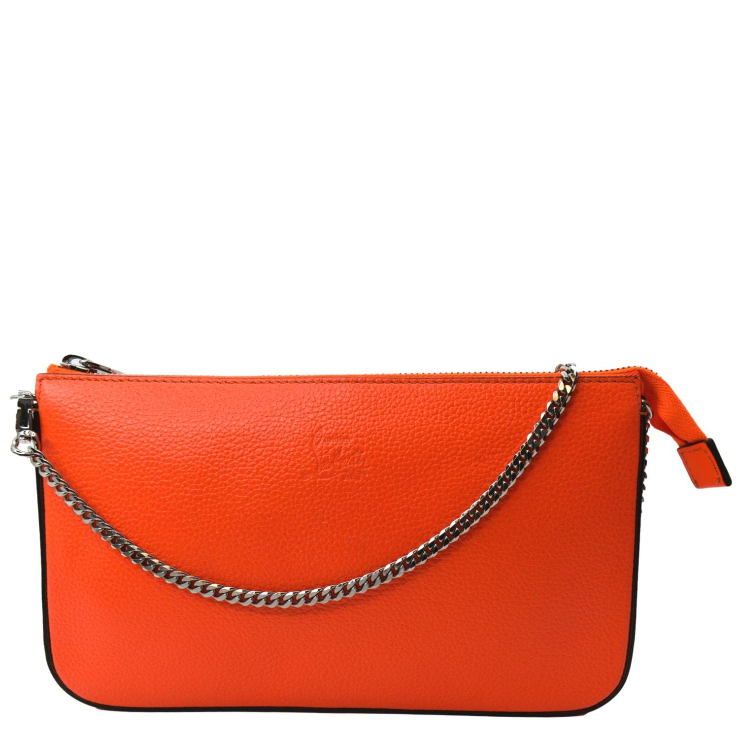 Christian Louboutin - Authenticated Handbag - Leather Orange for Women, Never Worn, with Tag