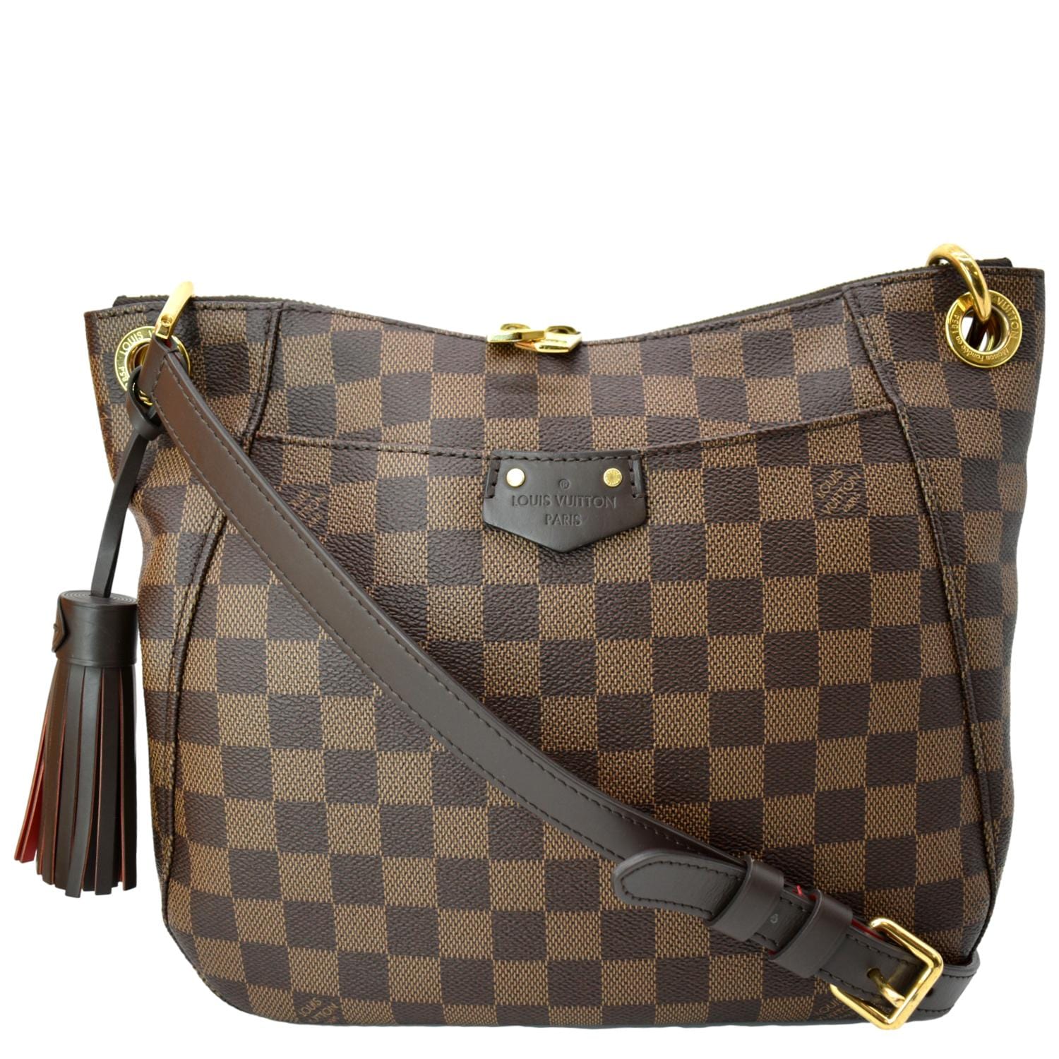 Louis Vuitton South Bank Besace Damier Ebene Crossbody Bag