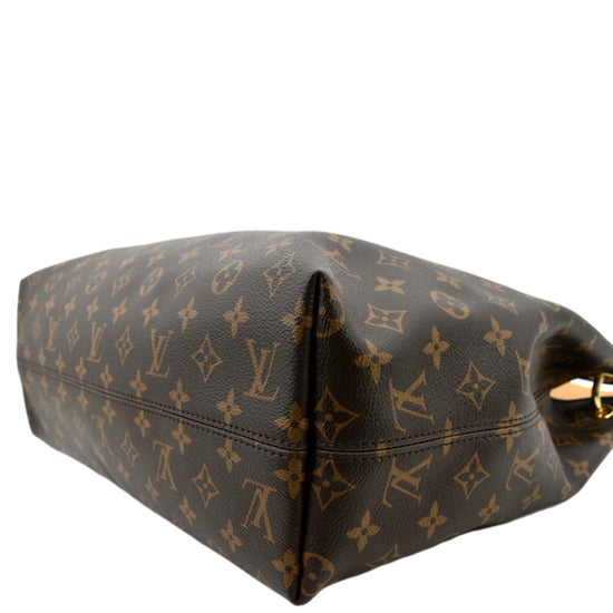 Louis Vuitton Monogram Graceful MM Hobo Bag Leather ref.579377 - Joli Closet