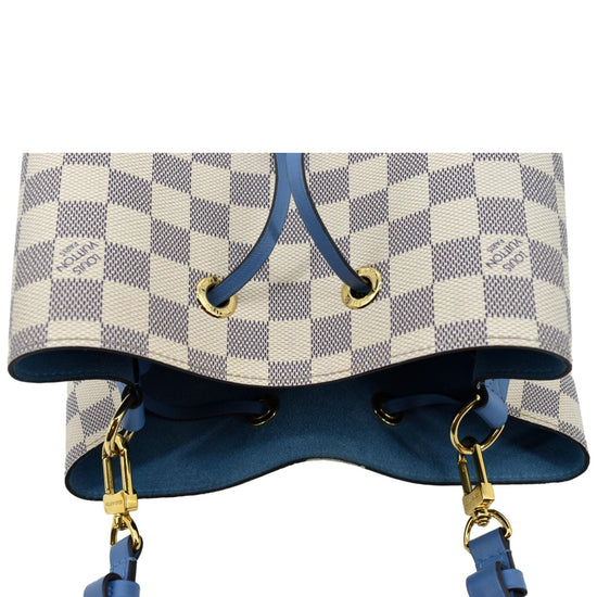 Louis Vuitton Damier Azur Neonoe Shoulder Bag (SHF-21425) – LuxeDH