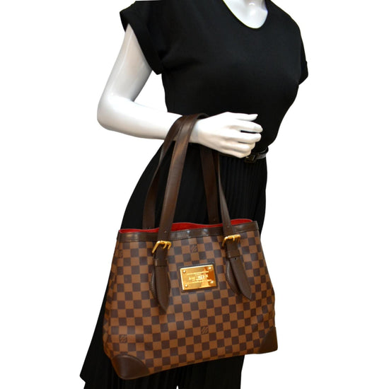 Louis Vuitton, Bags, Louis Vuitton Authentic Hampstead Pm Damier Ebene  Handbag Cp222 Spain Repaired
