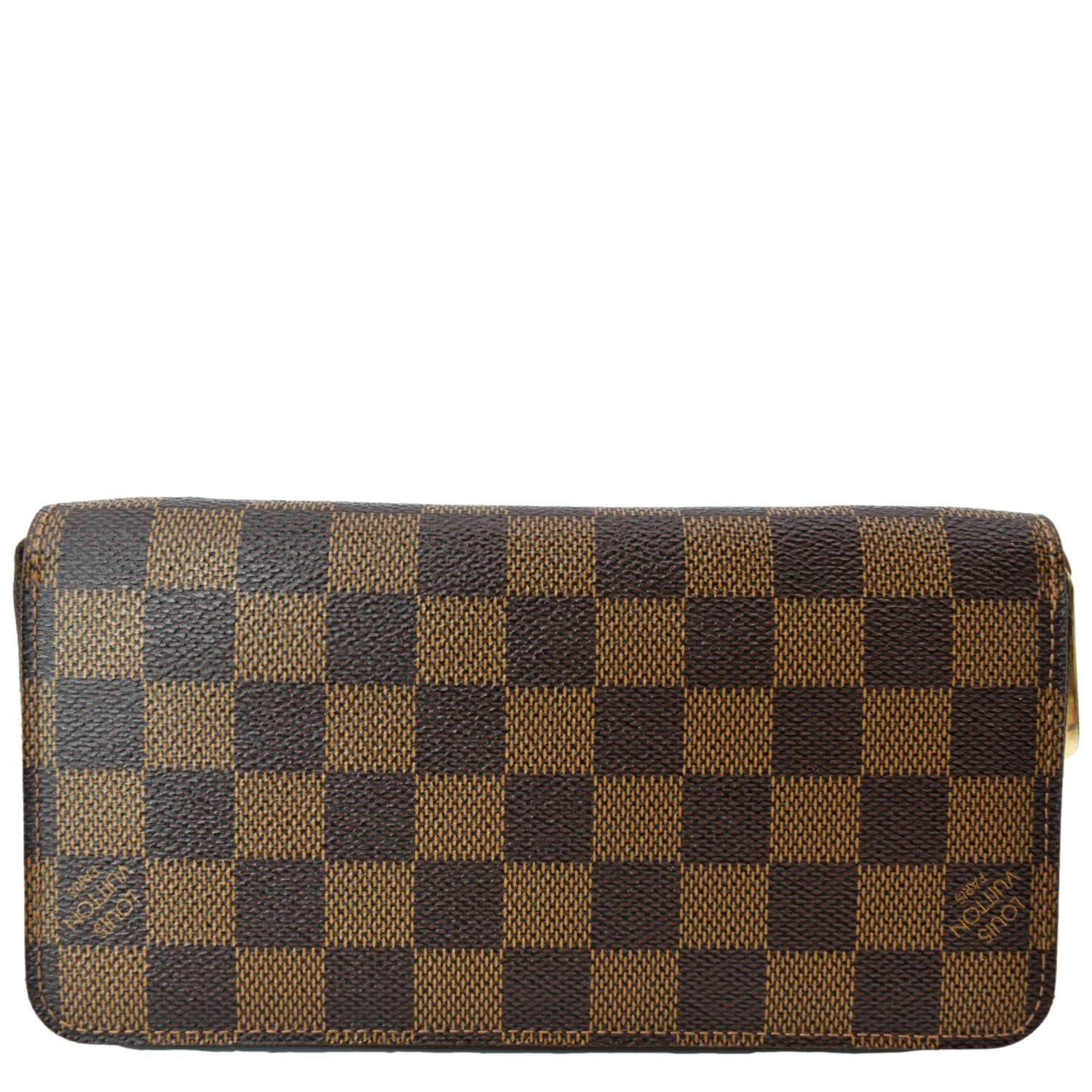 Louis Vuitton Damier Ebene Zippy Wallet (SHF-20519) – LuxeDH