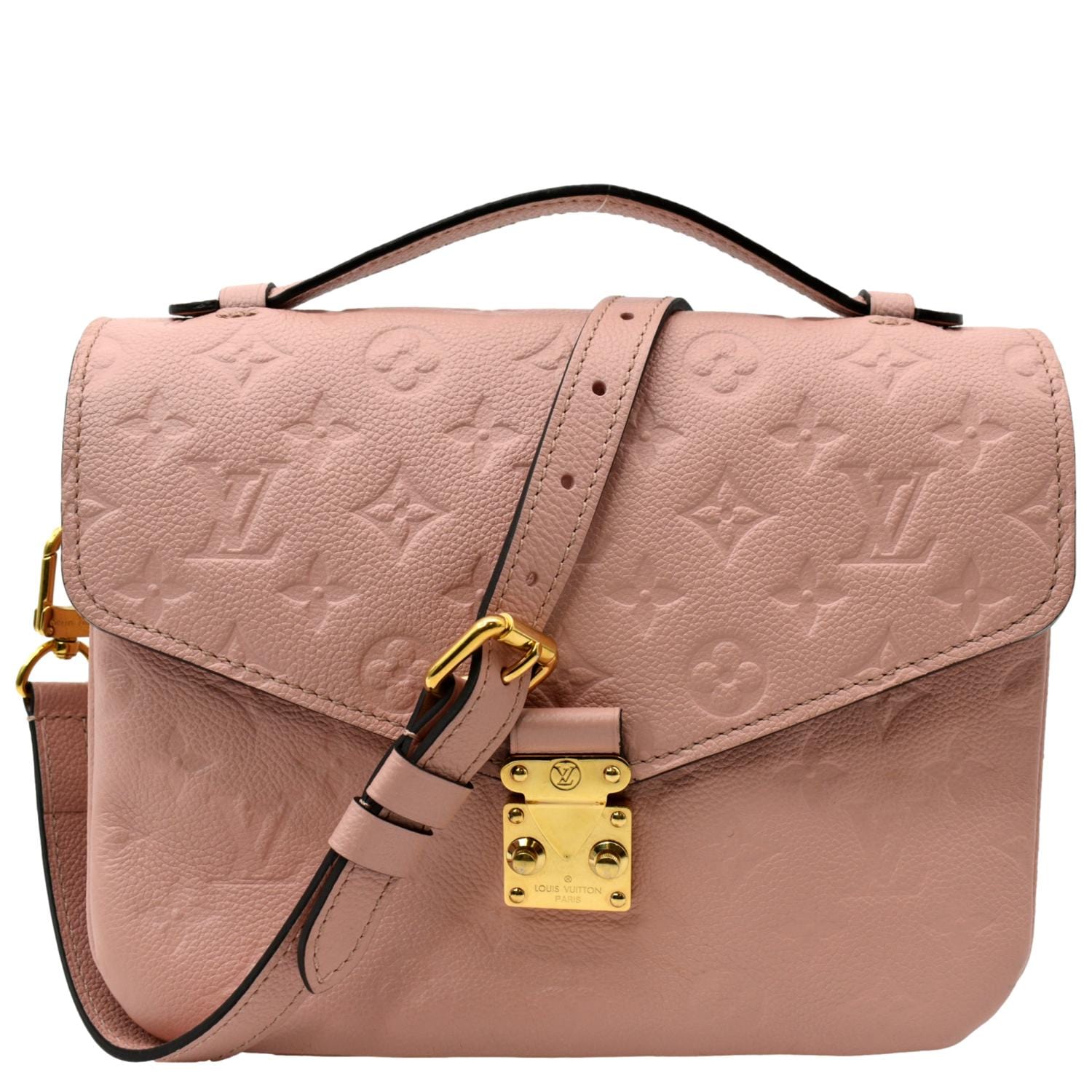 Metis leather handbag Louis Vuitton Pink in Leather - 34902602