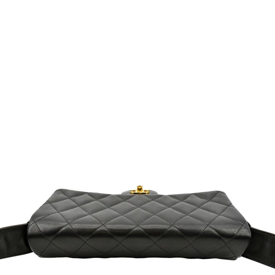 No.2827-Chanel Vintage Lambskin Vertical Lines Shoulder Bag – Gallery Luxe