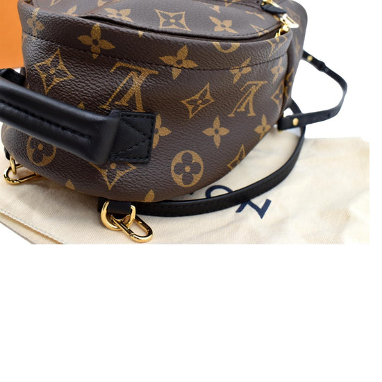 Louis Vuitton Palm Springs Backpack Monogram Canvas Mini Brown 2098911