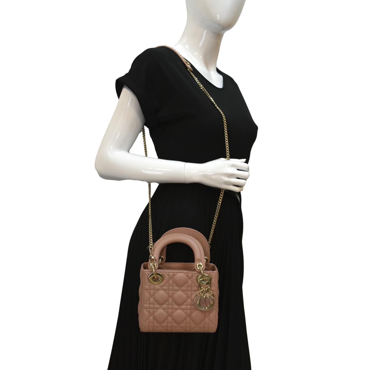 Small Lady Dior Bag Black Patent Cannage Calfskin  DIOR US