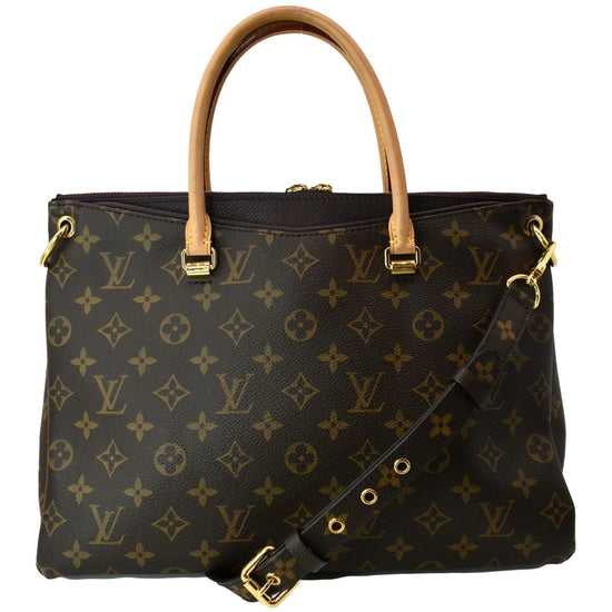 Louis Vuitton Pallas MM Monogram Canvas Shoulder Bag - DDH