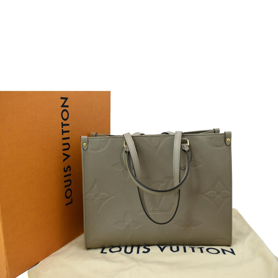 Louis Vuitton OnTheGo (OTG) MM Empreinte Monogram Tourterelle