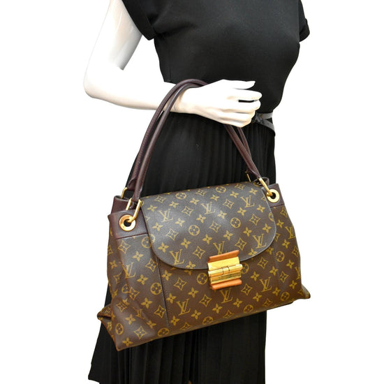 Brown Louis Vuitton Monogram Olympe MM Shoulder Bag – Designer Revival